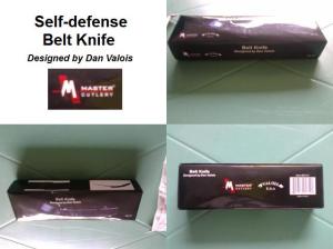 Self Defense Belt Knife box
